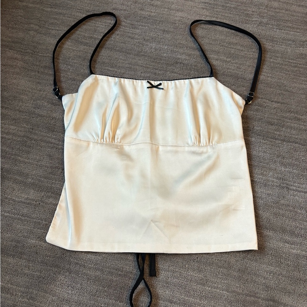 Open back going out top